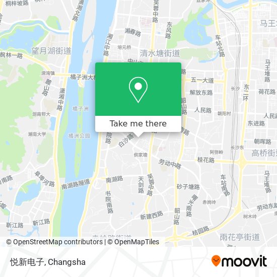 悦新电子 map