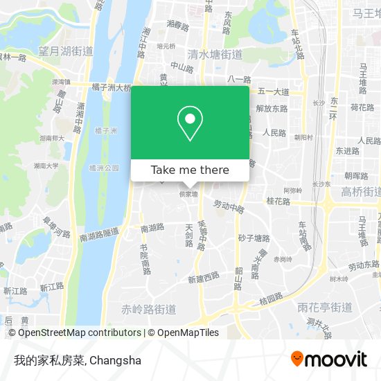 我的家私房菜 map