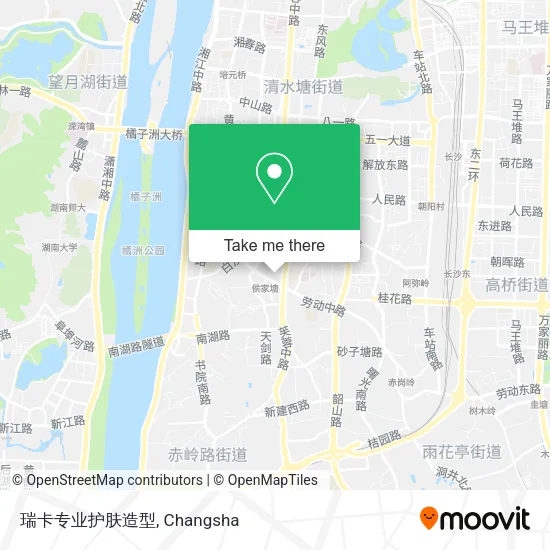 瑞卡专业护肤造型 map