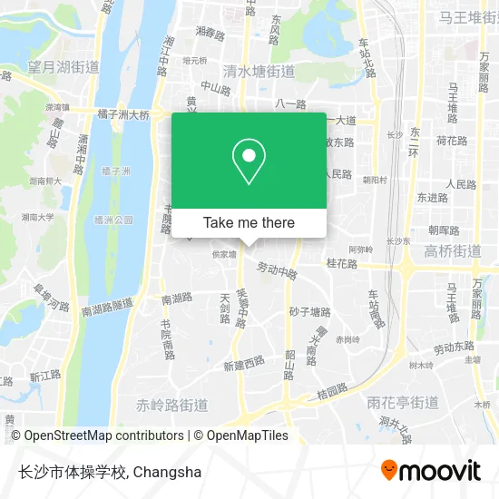 长沙市体操学校 map