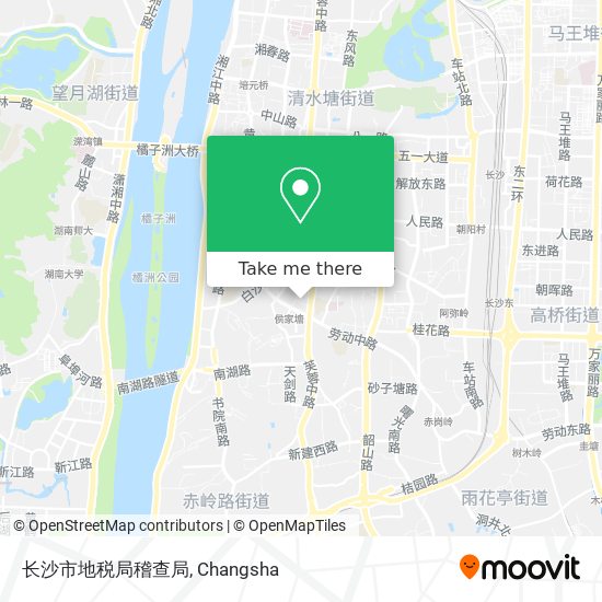 长沙市地税局稽查局 map
