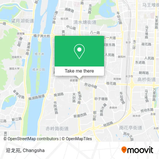 迎龙苑 map