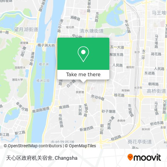 天心区政府机关宿舍 map