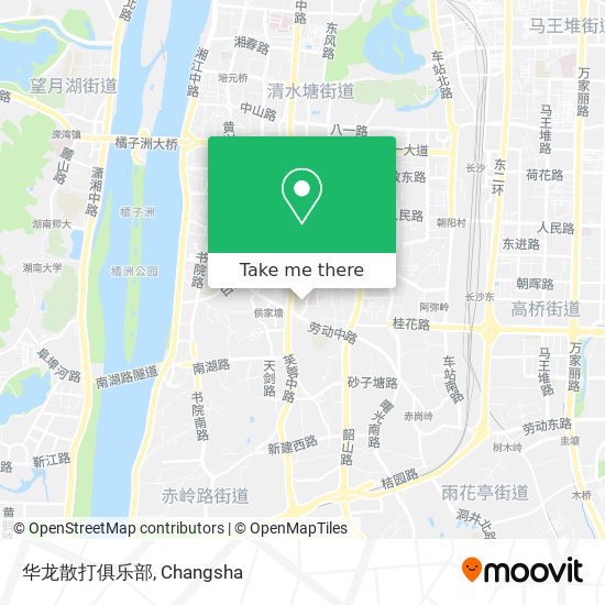 华龙散打俱乐部 map