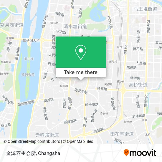 金源养生会所 map