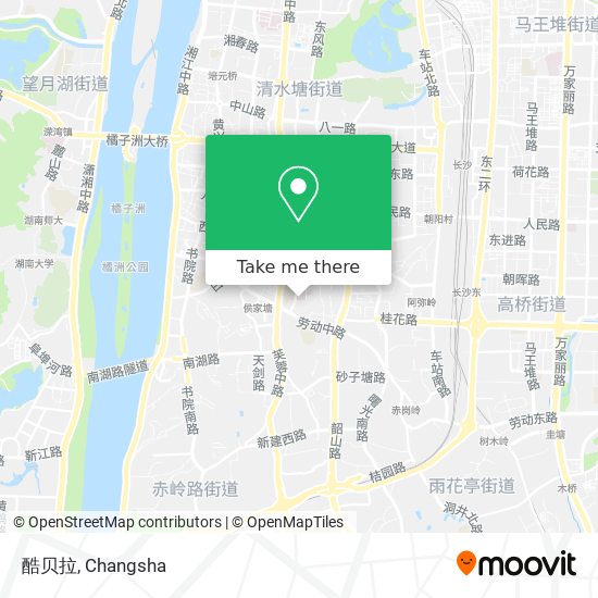 酷贝拉 map