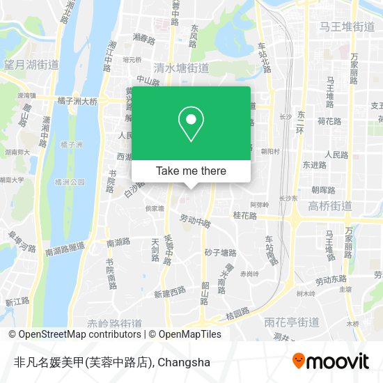 非凡名媛美甲(芙蓉中路店) map
