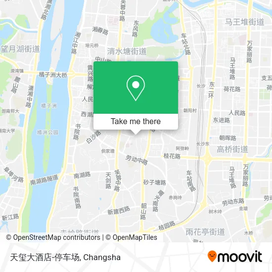 天玺大酒店-停车场 map