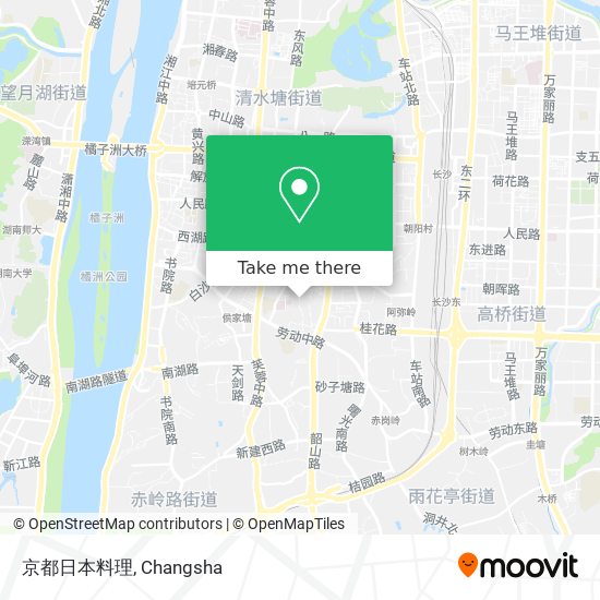 京都日本料理 map