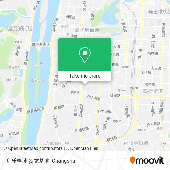 启乐棒球 贺龙基地 map