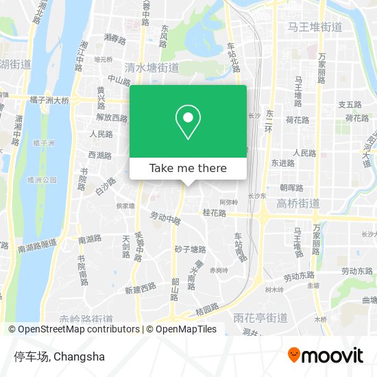 停车场 map
