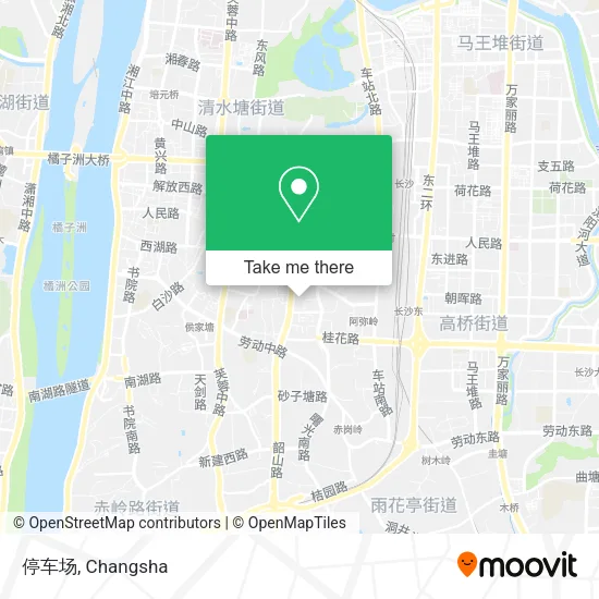 停车场 map