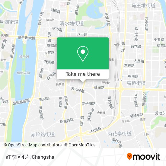 红旗区4片 map
