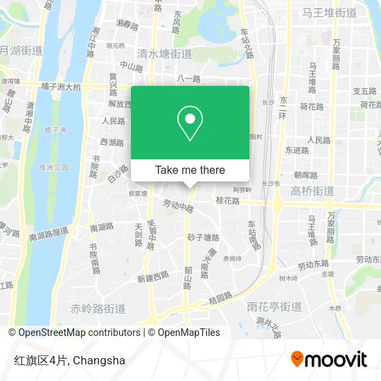 红旗区4片 map