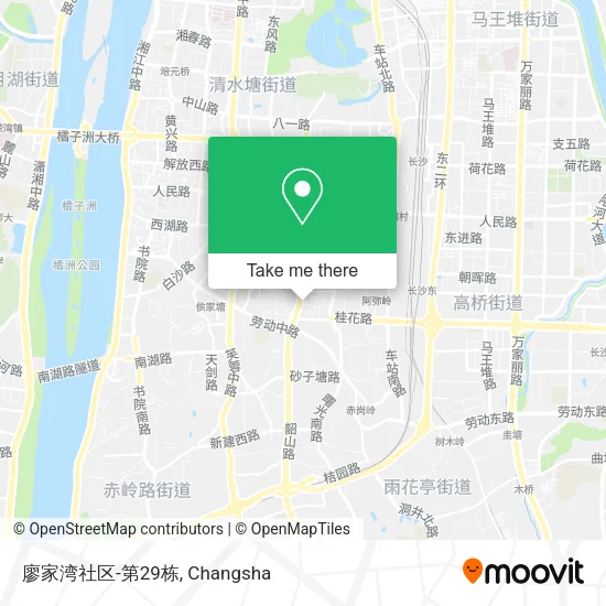 廖家湾社区-第29栋 map