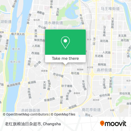 老红旗粮油日杂超市 map