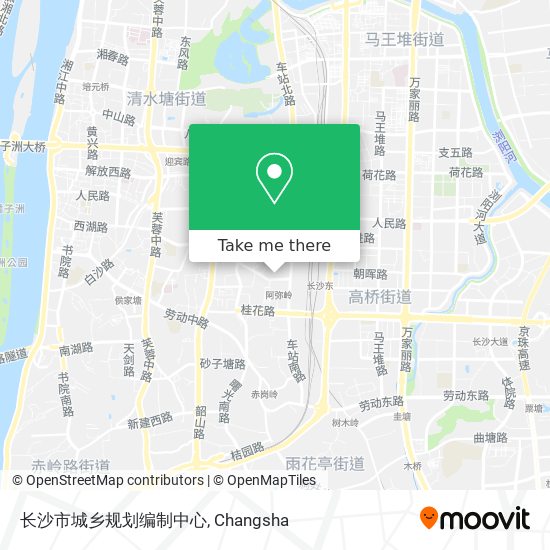 长沙市城乡规划编制中心 map