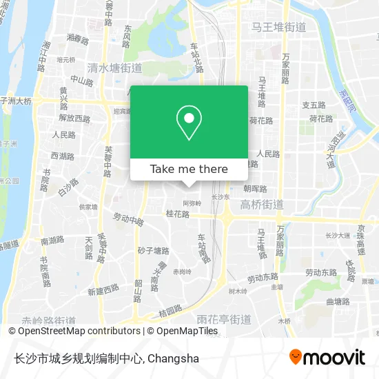 长沙市城乡规划编制中心 map