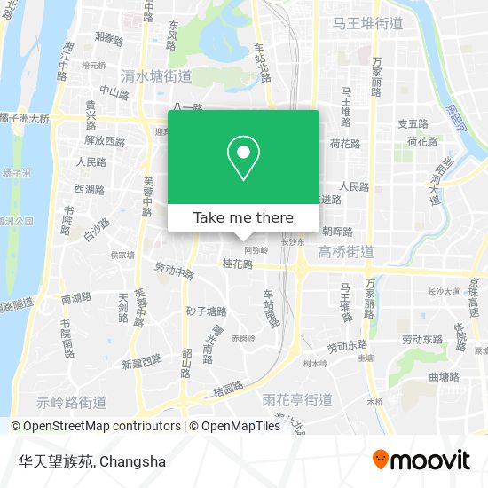华天望族苑 map