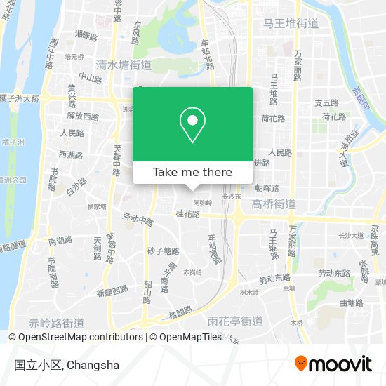 国立小区 map