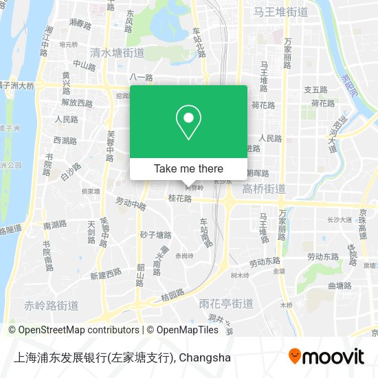 上海浦东发展银行(左家塘支行) map