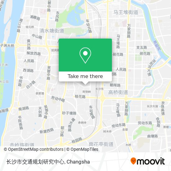 长沙市交通规划研究中心 map