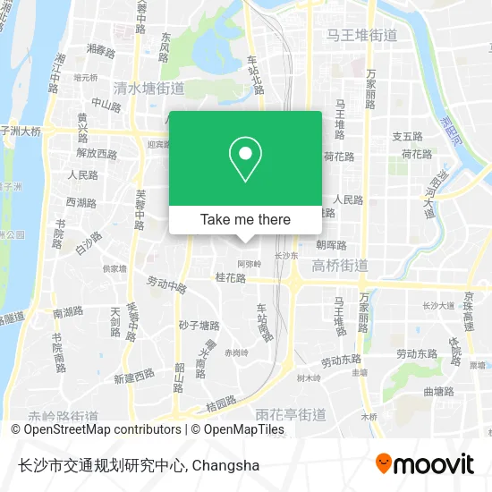长沙市交通规划研究中心 map