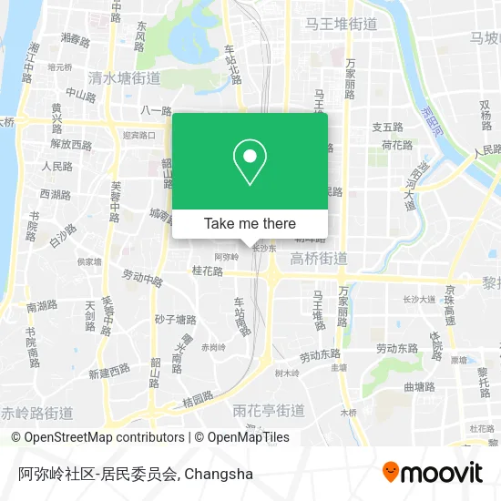 阿弥岭社区-居民委员会 map