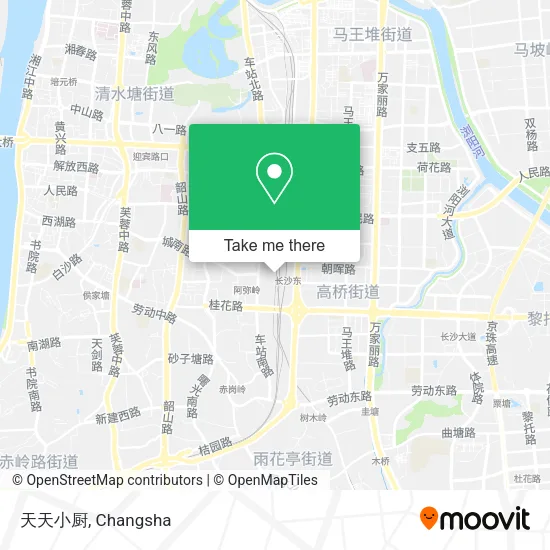 天天小厨 map