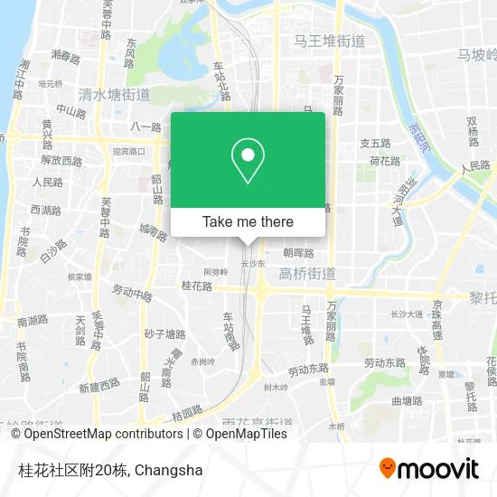 桂花社区附20栋 map