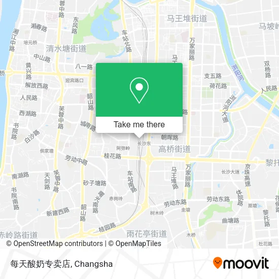 每天酸奶专卖店 map