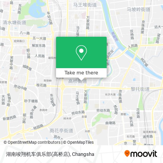 湖南竣翔机车俱乐部(高桥店) map