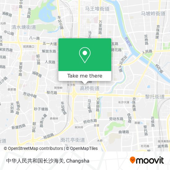 中华人民共和国长沙海关 map