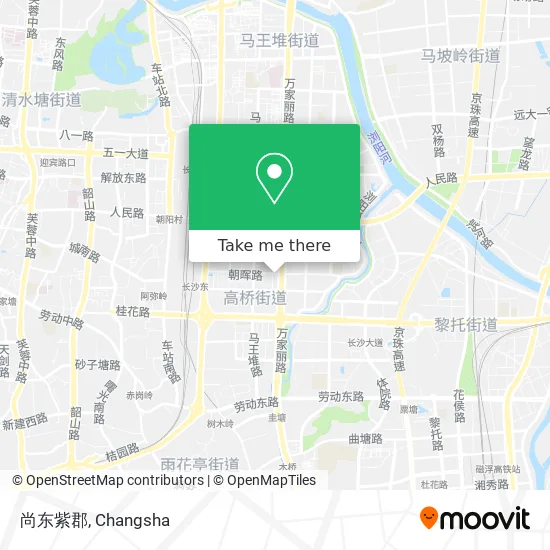 尚东紫郡 map