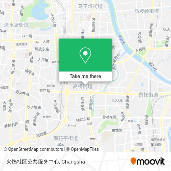 火焰社区公共服务中心 map