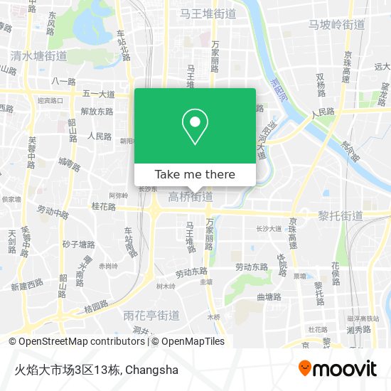 火焰大市场3区13栋 map