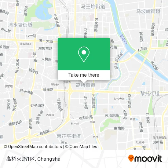 高桥火焰1区 map