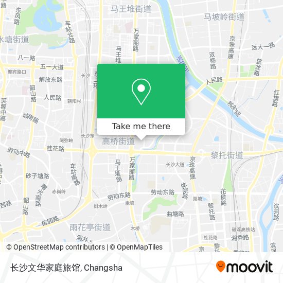 长沙文华家庭旅馆 map