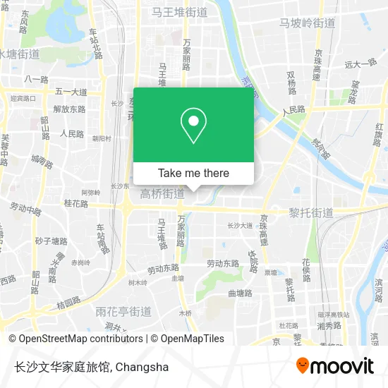 长沙文华家庭旅馆 map