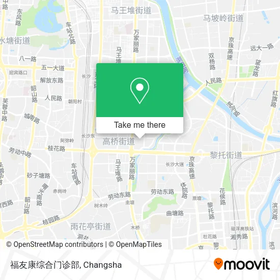 福友康综合门诊部 map