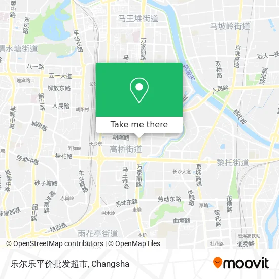 乐尔乐平价批发超市 map