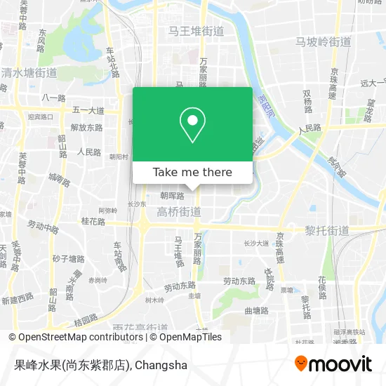 果峰水果(尚东紫郡店) map