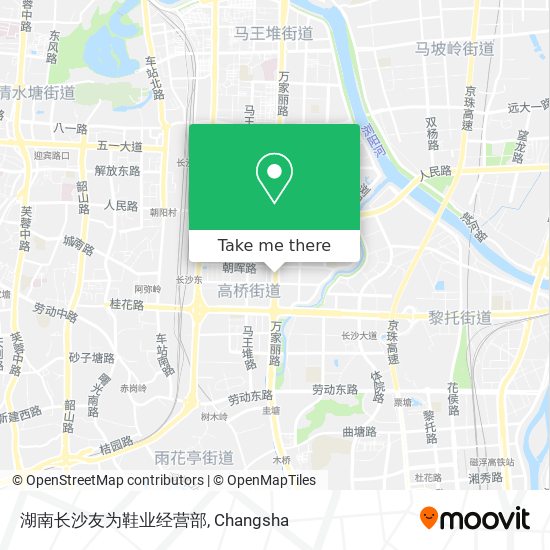 湖南长沙友为鞋业经营部 map