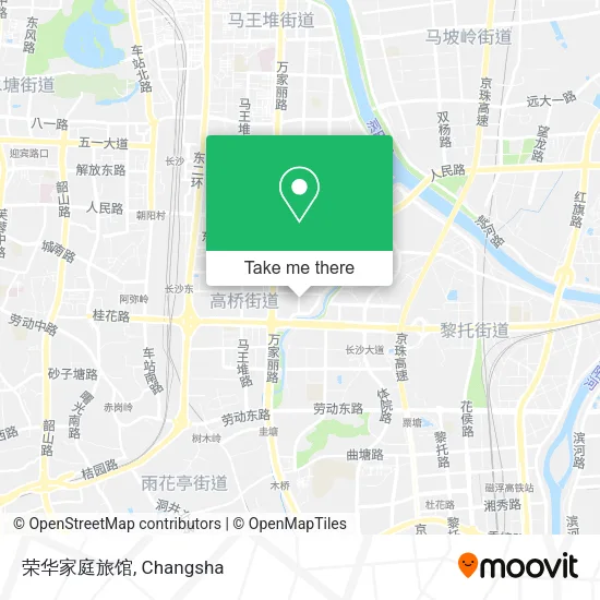 荣华家庭旅馆 map
