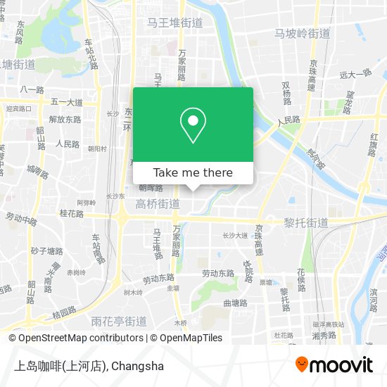 上岛咖啡(上河店) map