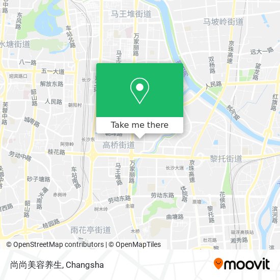 尚尚美容养生 map