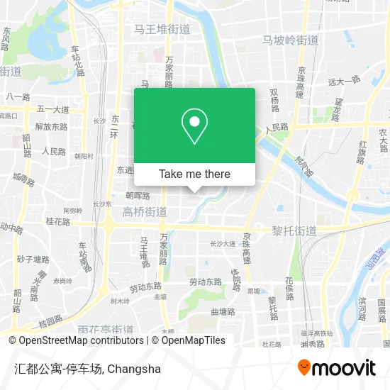 汇都公寓-停车场 map