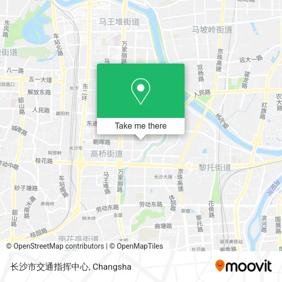 长沙市交通指挥中心 map