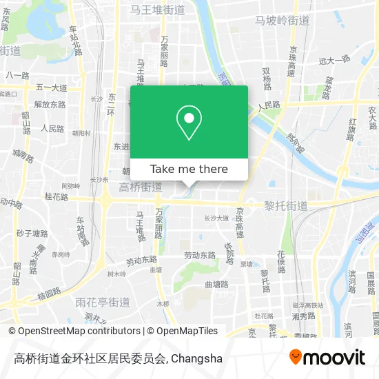 高桥街道金环社区居民委员会 map