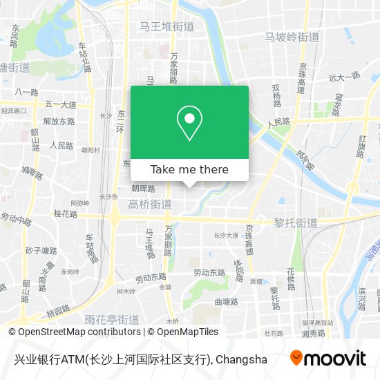 兴业银行ATM(长沙上河国际社区支行) map
